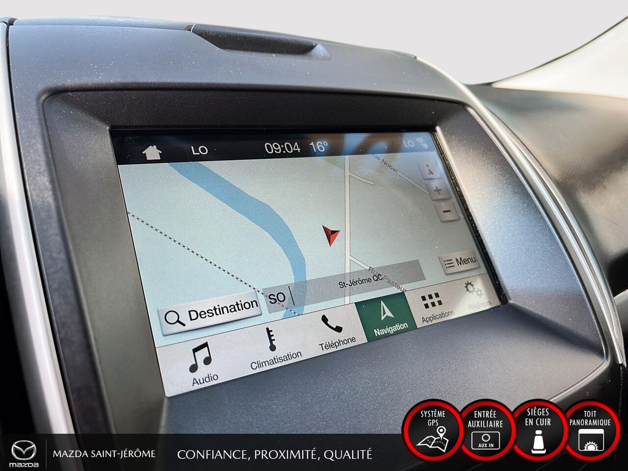 2018 Ford Edge Black Ste-Agathe des Monts - photo #21