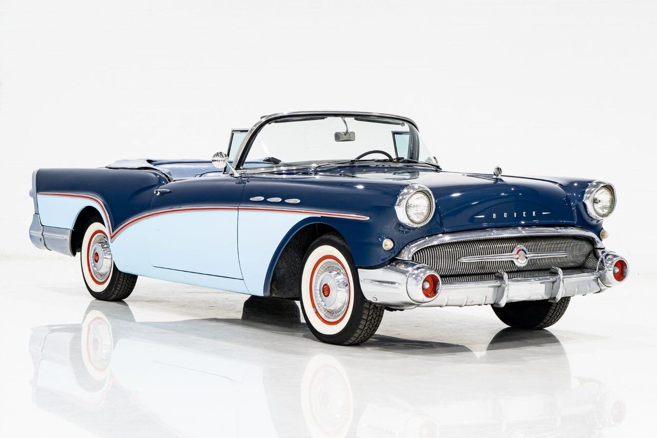Buick Special 364/300HP NailHead 1 of only 2,056 1957 Bleu Montréal - photo #21