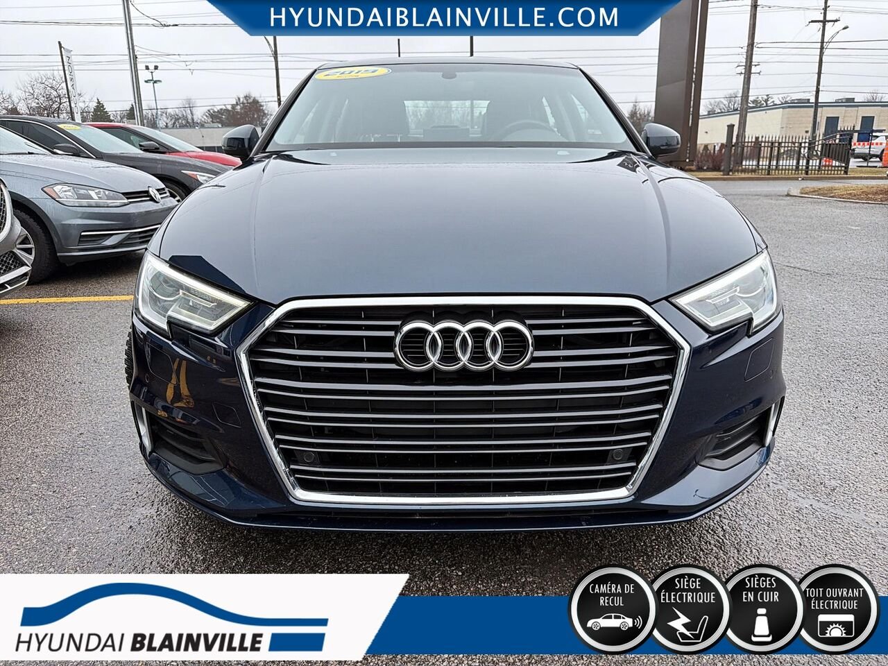 2019 Audi A3 berline Blue Blainville - photo #1