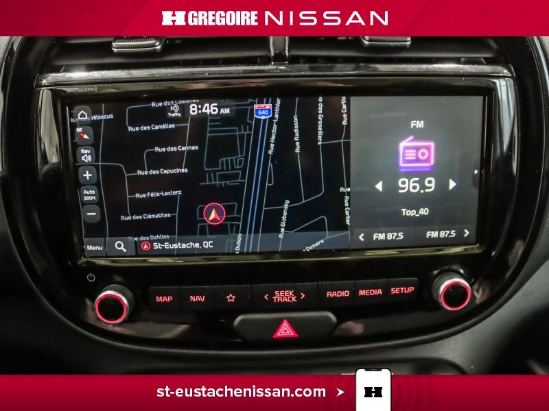 Kia Soul SE4477 | EV Premium CUIR ELECTRIQUE APPLE CARPLAY 2022 Bleu Laval - photo #18