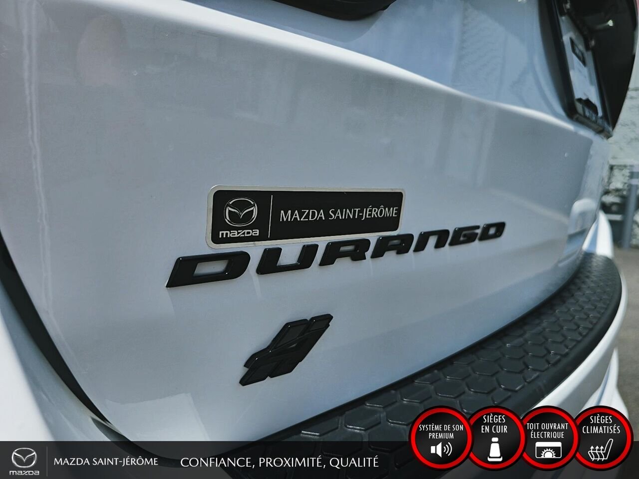 Dodge Durango R/T | BLACK TOP | GROUPE REMORQUAGE | TOIT OUVRANT | 2025 Blanc Saint-Jérôme - photo #9