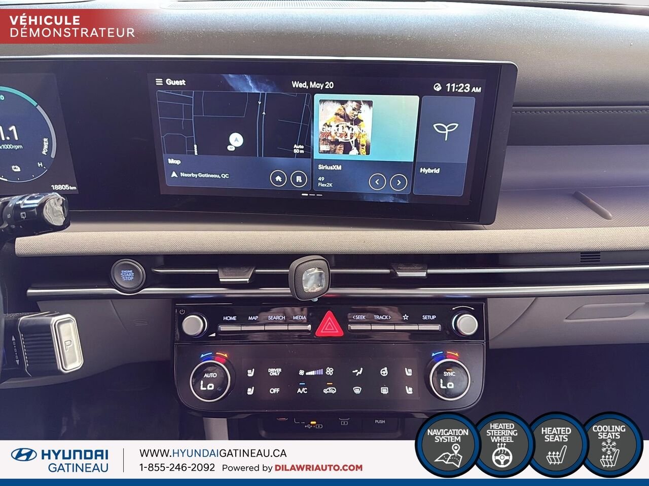 HYUNDAI Tucson hybride 2025 Gris amazonien Gatineau - photo #12