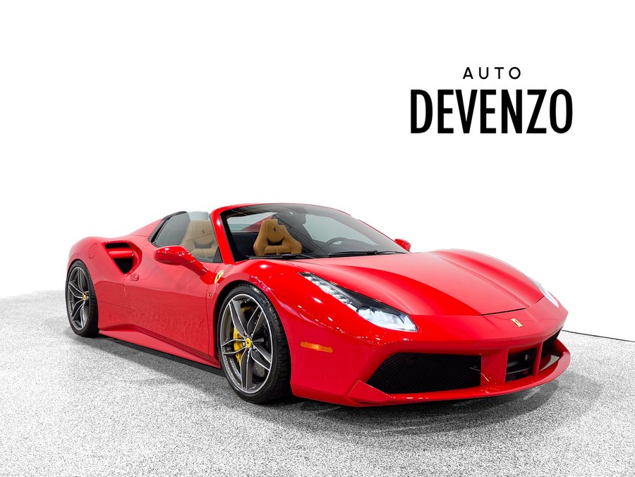 Ferrari 488 Spider 2018 2018 Rouge