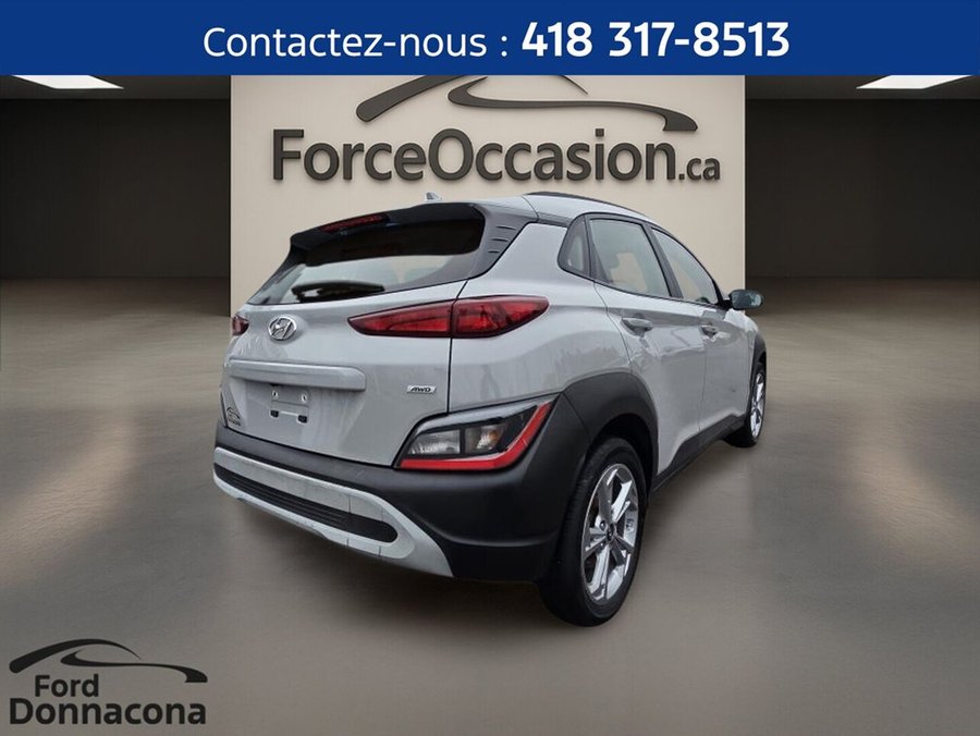 Hyundai Kona 2.0L Preferred - AWD - BANCS CHAUFFANTS - ÉCONOMIQUE 2022 Gris