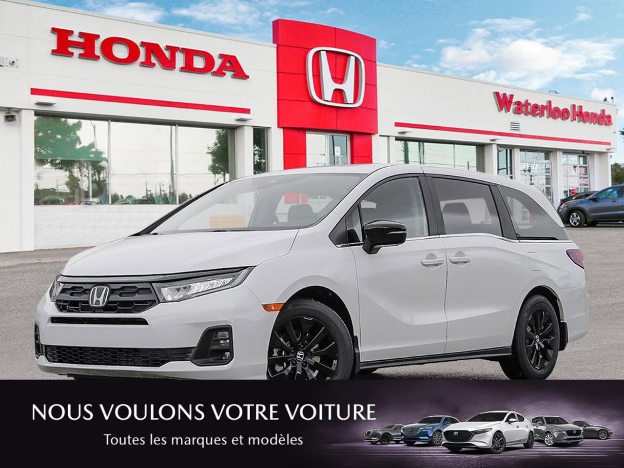 2026 Honda Odyssey 5FNRL6H76TB501967 Crystal Black Pearl Mirabel - photo #0