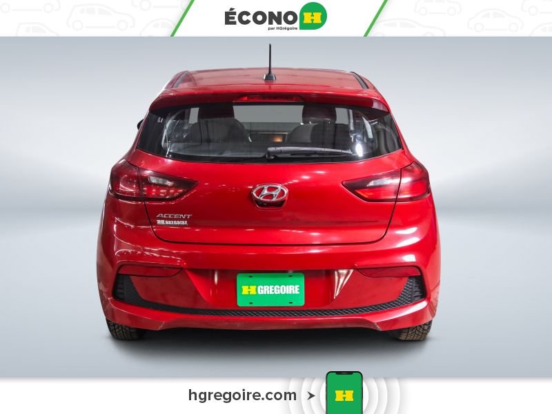 2020 Hyundai Accent Red Saint-Eustache - photo #5