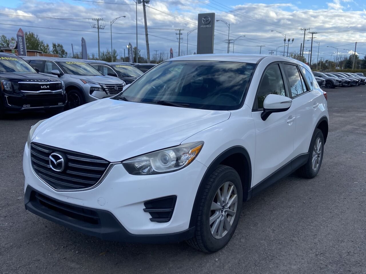 Mazda CX-5 2016 Blanc Ste-Agathe des Monts - photo #8
