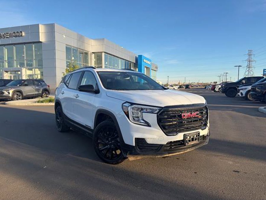 2024 GMC Terrain SLE Elevation Edition AWD 1.5T | 19in Gloss Black Wheels White