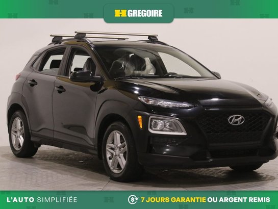 2019 Hyundai Kona Essential AWD AUTO AC GR ELECT MAGS CAM RECUL BLEU Black