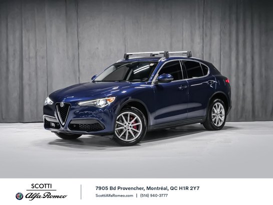 2018 Alfa Romeo Stelvio Ti BARRE DE TOIT DÉMARREUR A DISTANCE Blue