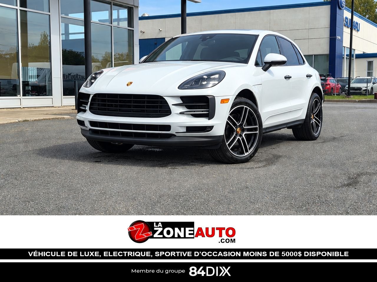 2019 Porsche Macan S White Granby - photo #0