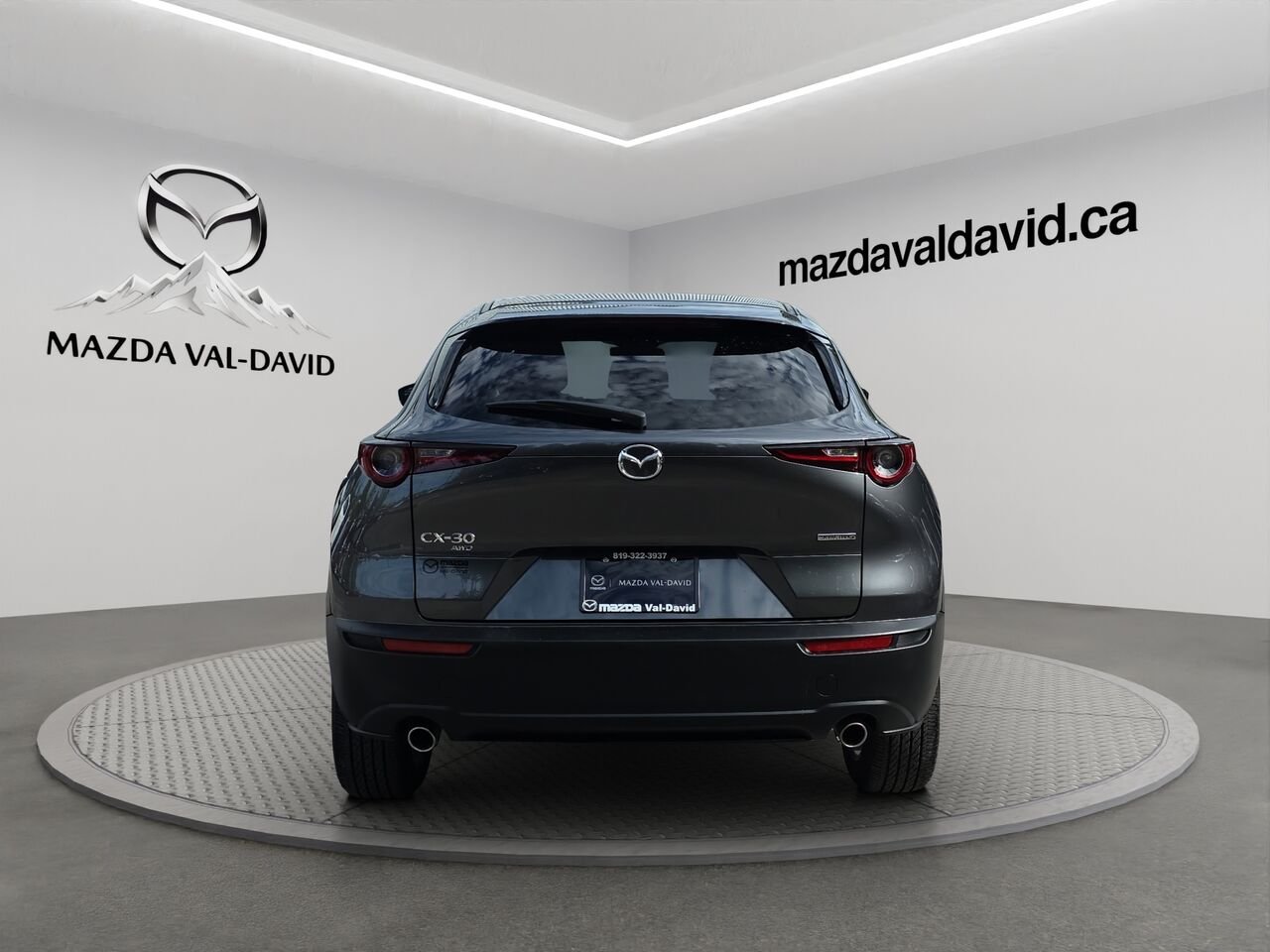 2025 Mazda CX-30 GS, Traction intégrale i-Activ AWD, moteur Skyactiv-G 2.5 L, Apple CarPlay et Android, caméra de Grey Val-David - photo #3