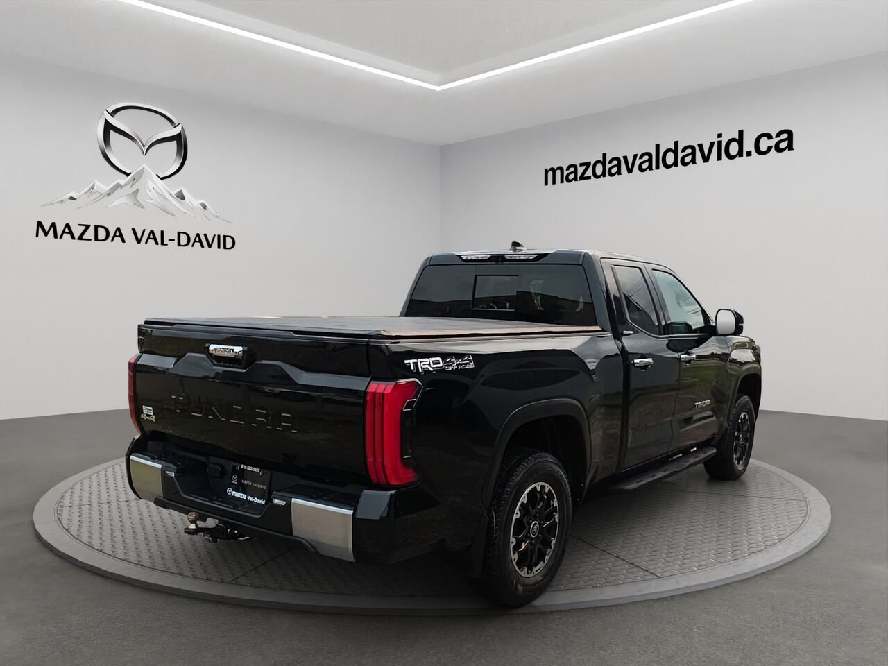 Toyota Tundra Limited Double Cab 4x4, Navigation, sièges ventilés, sièges en cuir 2022 Noir Val-David - photo #22