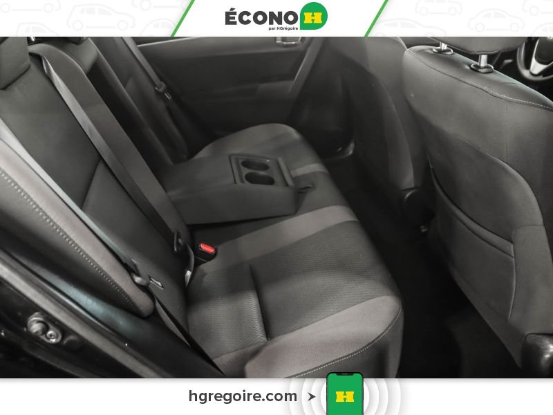 Toyota Corolla 822013 | LE AWD A/C GR ÉLECT MAGS CAM RECUL BLUETOOTH 2017 Noir Laval - photo #23