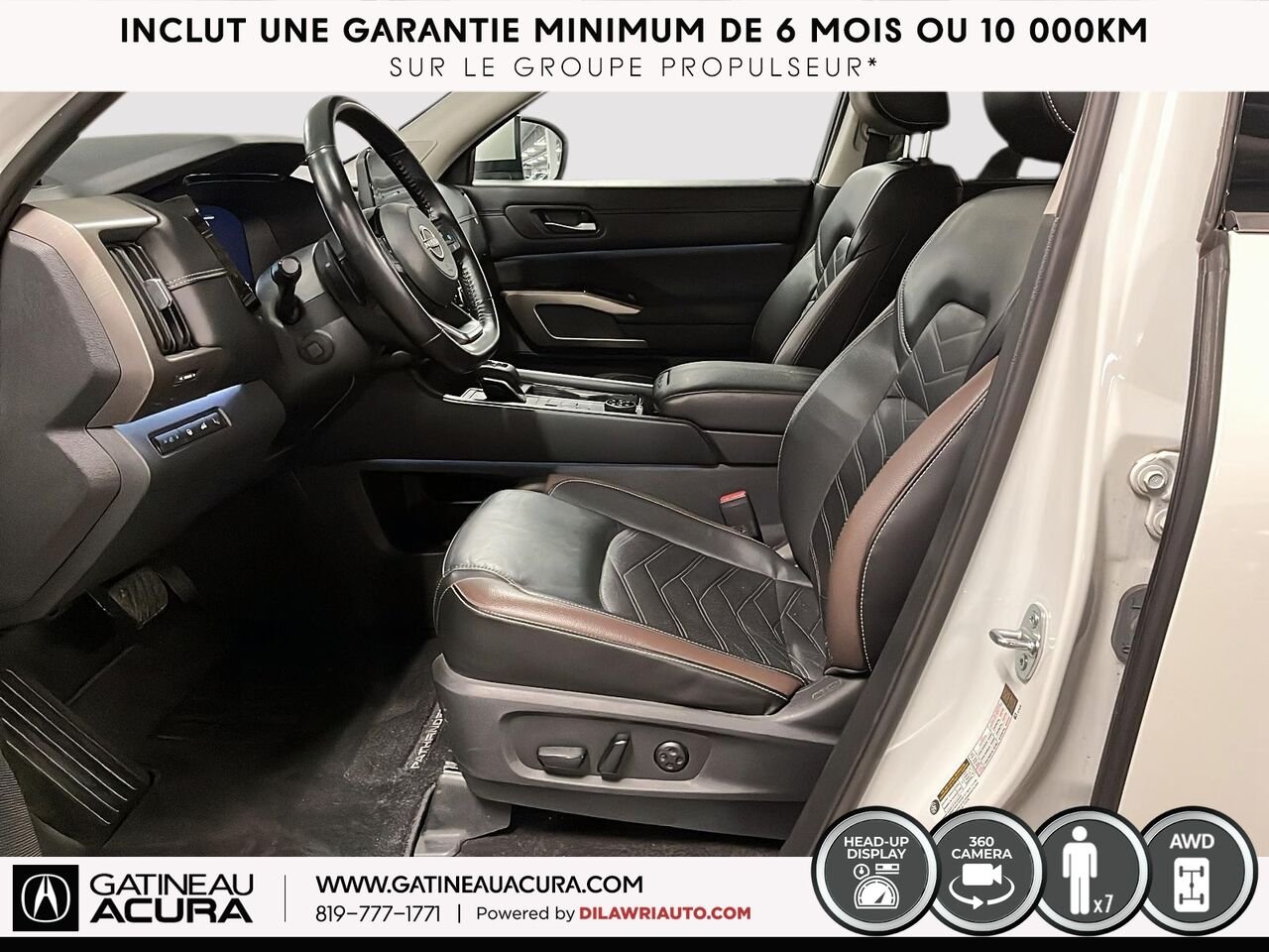 Nissan Pathfinder Platinum 4WD 2023 Blanc Ottawa & Gatineau - photo #27