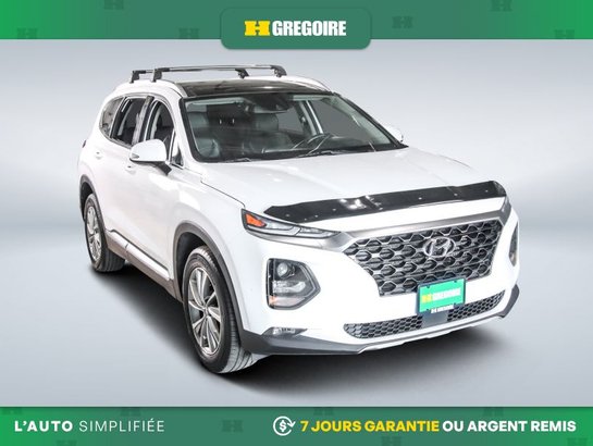 Hyundai Santa Fe Preferred AWD AUTO A/C MAGS CUIR TOIT CAM RECUL BL 2020 Blanc