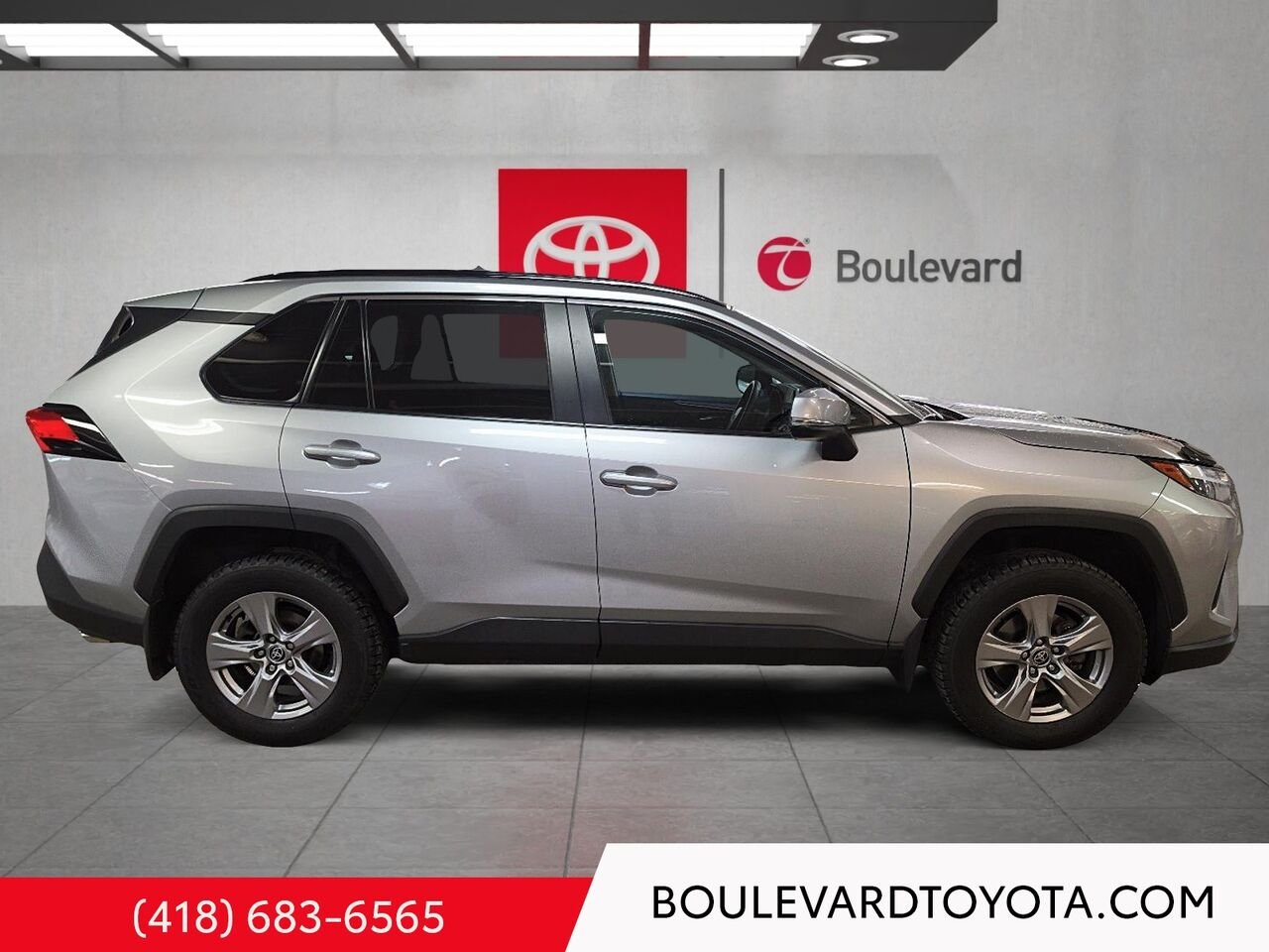 2023 Toyota RAV4 100594A-95 | XLE, AWD Silver Québec - photo #2
