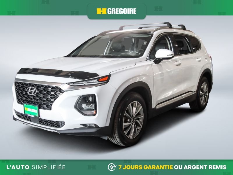 2020 Hyundai Santa Fe White Laval - photo #2