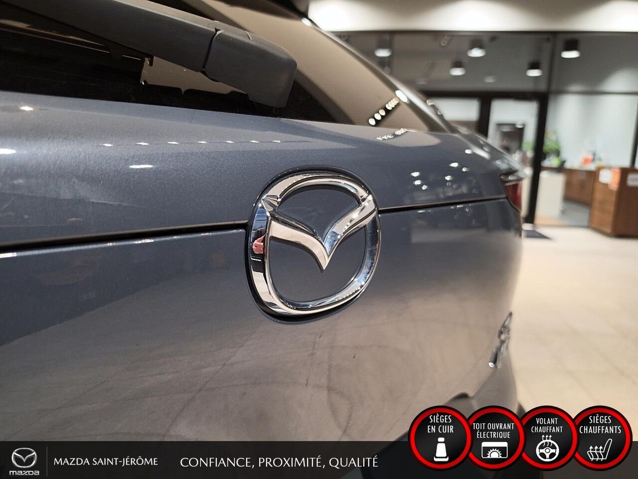 Mazda CX-30 GS-L | AWD | TOIT OUVRANT | CUIR 2025 Gris Saint-Jérôme - photo #7