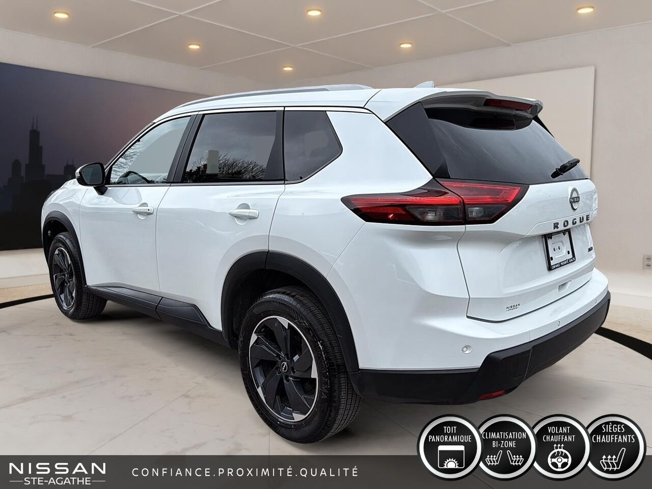 Nissan Rogue 2025 Blanc Ste-Agathe des Monts - photo #4
