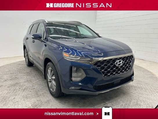 Hyundai Santa Fe Luxury AWD BLUETOOTH 2020 Bleu