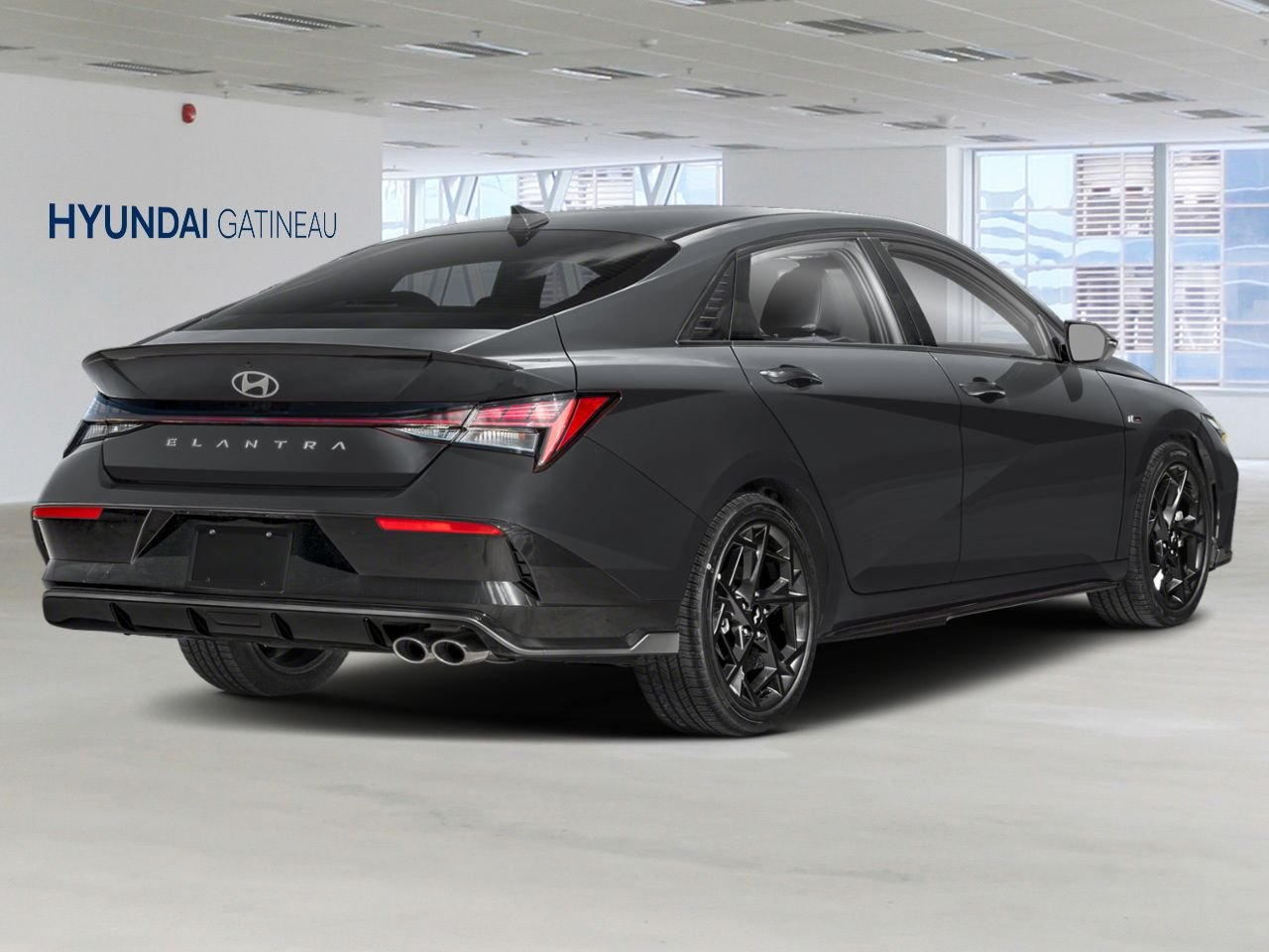2026 Hyundai Elantra N Line Ultimate DCT Abyss Black Ottawa & Gatineau - photo #1