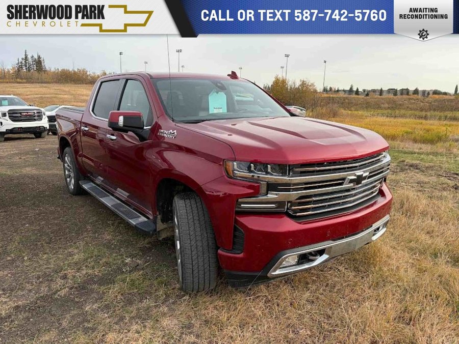 2019 Chevrolet Silverado 1500 High Country 5.3L | Running Boards Red