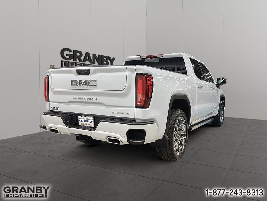 GMC Sierra 1500 K1500 SIERRA CREW CAB DENALI ULTIMATE S/BOX (5SB) 2026 BLANC GLACIER, TRIPLE COUCHE