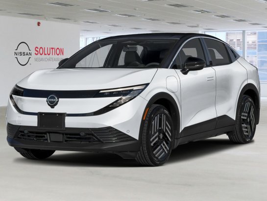 2026 NISSAN LEAF 2026 Everest White Pearl Tricoat/Black