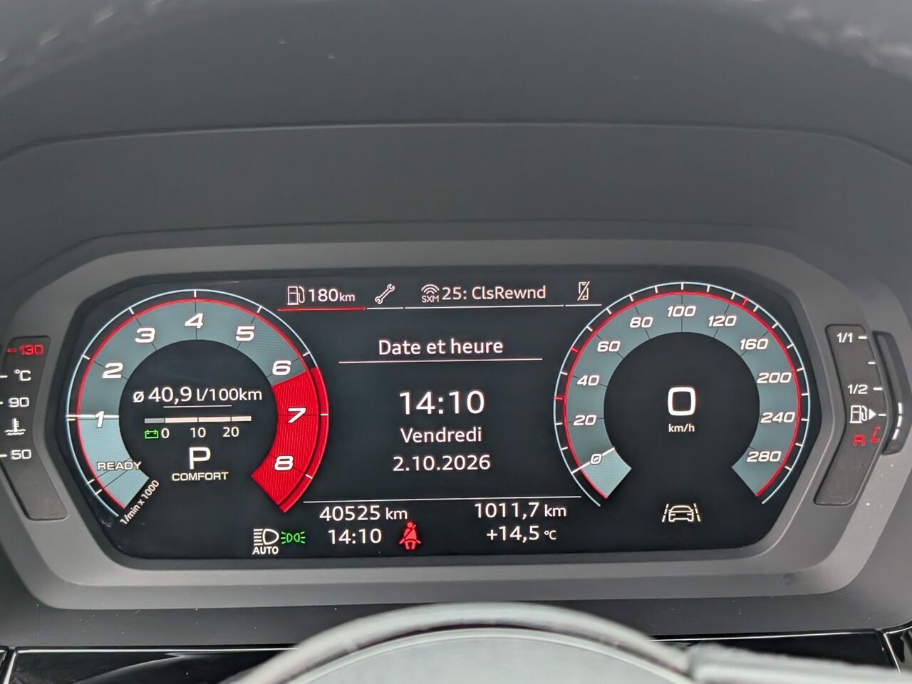 Audi A3 berline FRONT TRAK/SIÈGES CHAUFFANTS/TOIT OUVRABT/AC BIZONE/SIÈGES EN CUIR/CAMÉRA DE RECUL/BLUETOOTH 2026 Noir Sherbrooke - photo #16