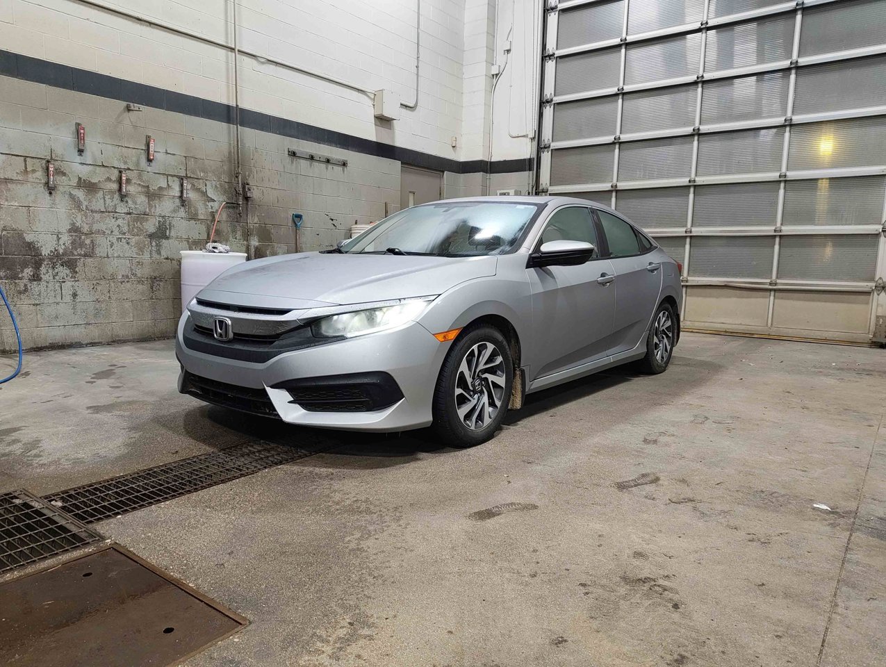 2016 Honda Civic Sedan 4dr CVT EX Grey Sherwood Park - photo #3