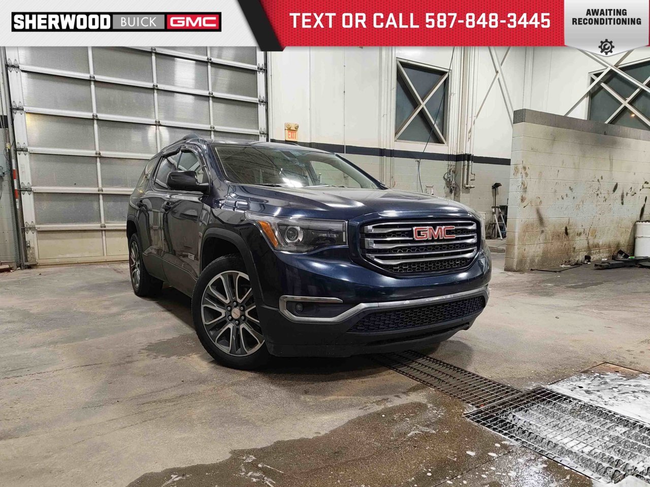 2017 GMC Acadia AWD 4dr SLT w/SLT-1 Blue Sherwood Park - photo #0