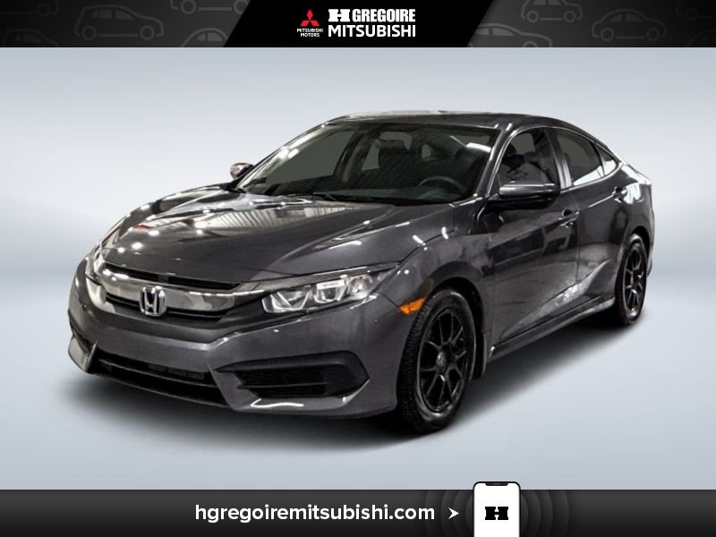 2016 Honda Civic Grey Blainville - photo #2