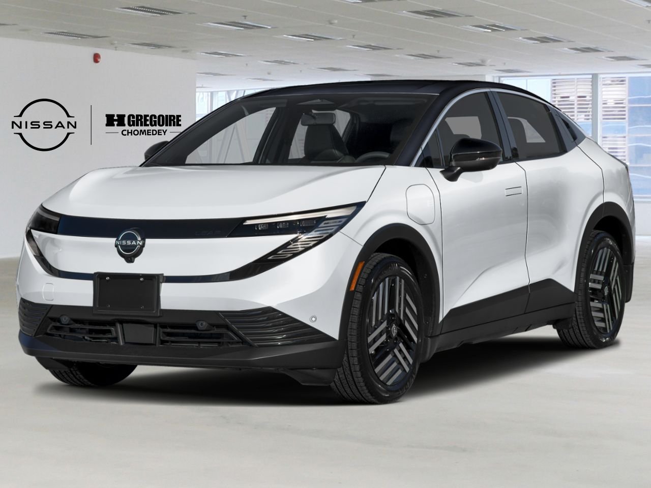 Nissan LEAF C6L977 | SV+ 2026 Blanc Everest nacré triple couche/Noir Laval - photo #0