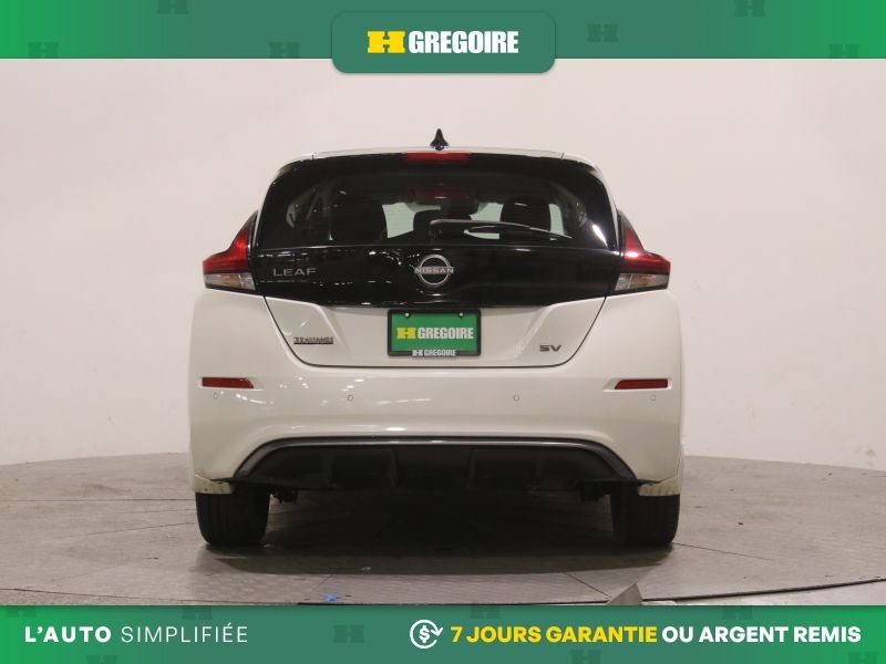 2023 Nissan Leaf White Laval - photo #7