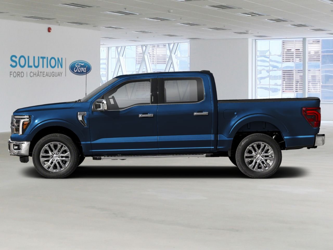 Ford F-150 LARIAT CABINE SUPERCREW 4RM CAISSE DE 6,5 PI 2026 Bleu antimatière métallisé Châteauguay - photo #1