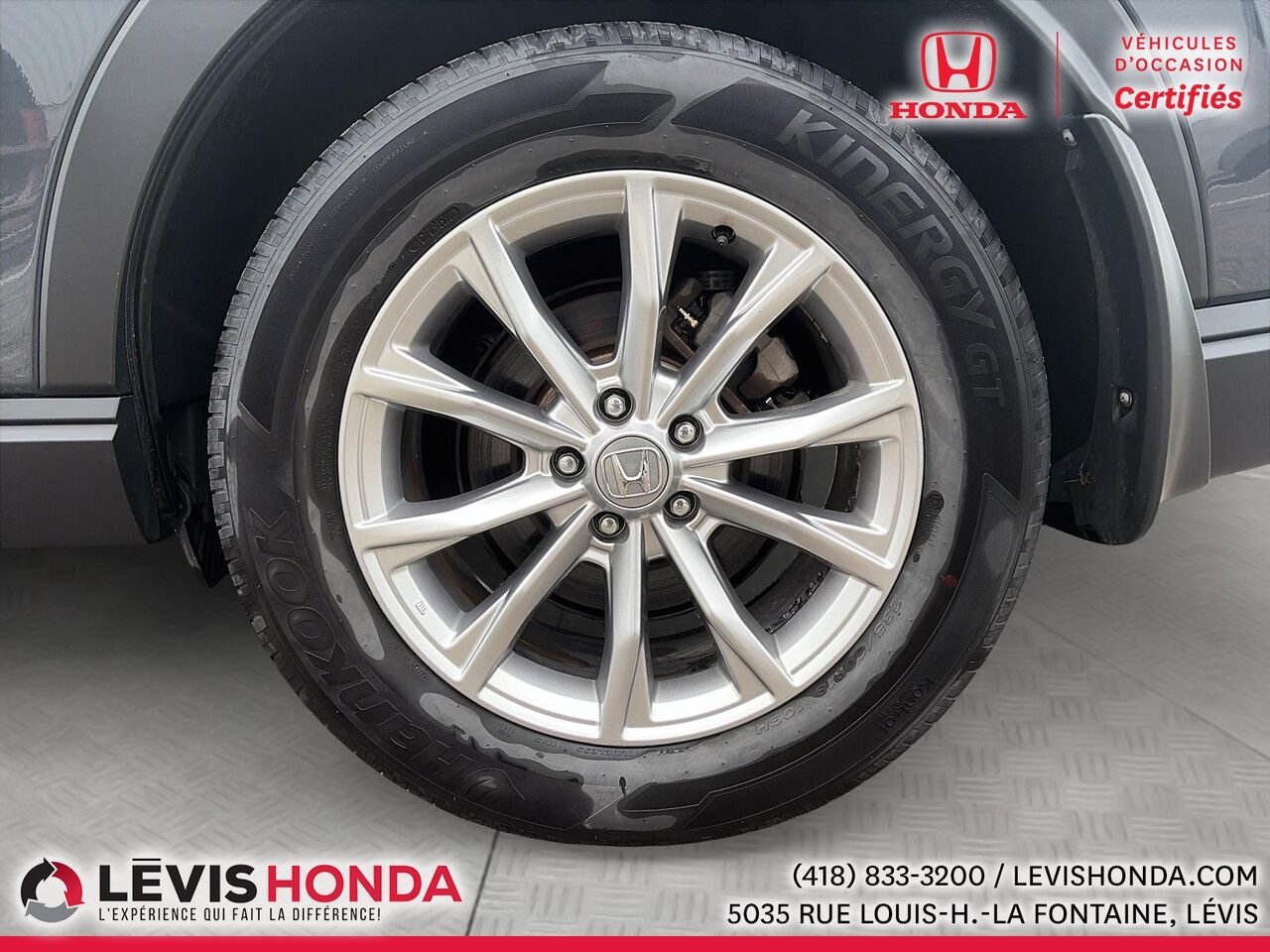 Honda CR-V EX-L AWD EX-L Traction Intégrale 2023 Gris Lévis - photo #14