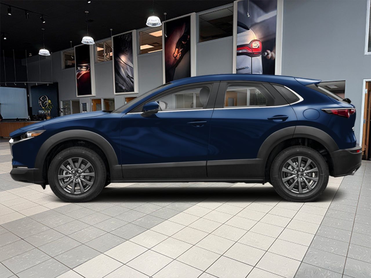 MAZDA CX-30 2026 Bleu cristal foncé mica Notre-Dame-des-Prairies - photo #2