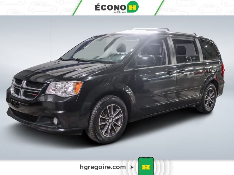 Dodge GR Caravan SXT Premium Plus CUIR BLUETOOTH CAMÉRA MAGS 2017 Noir