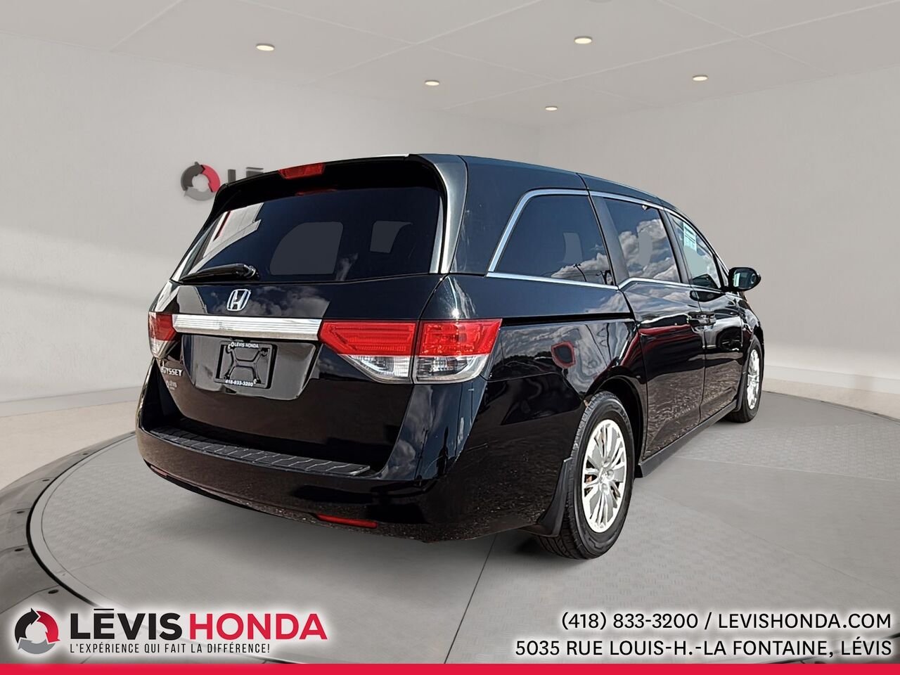 Honda Odyssey LX Familiale 4 portes LX 2016 Noir Lévis - photo #9