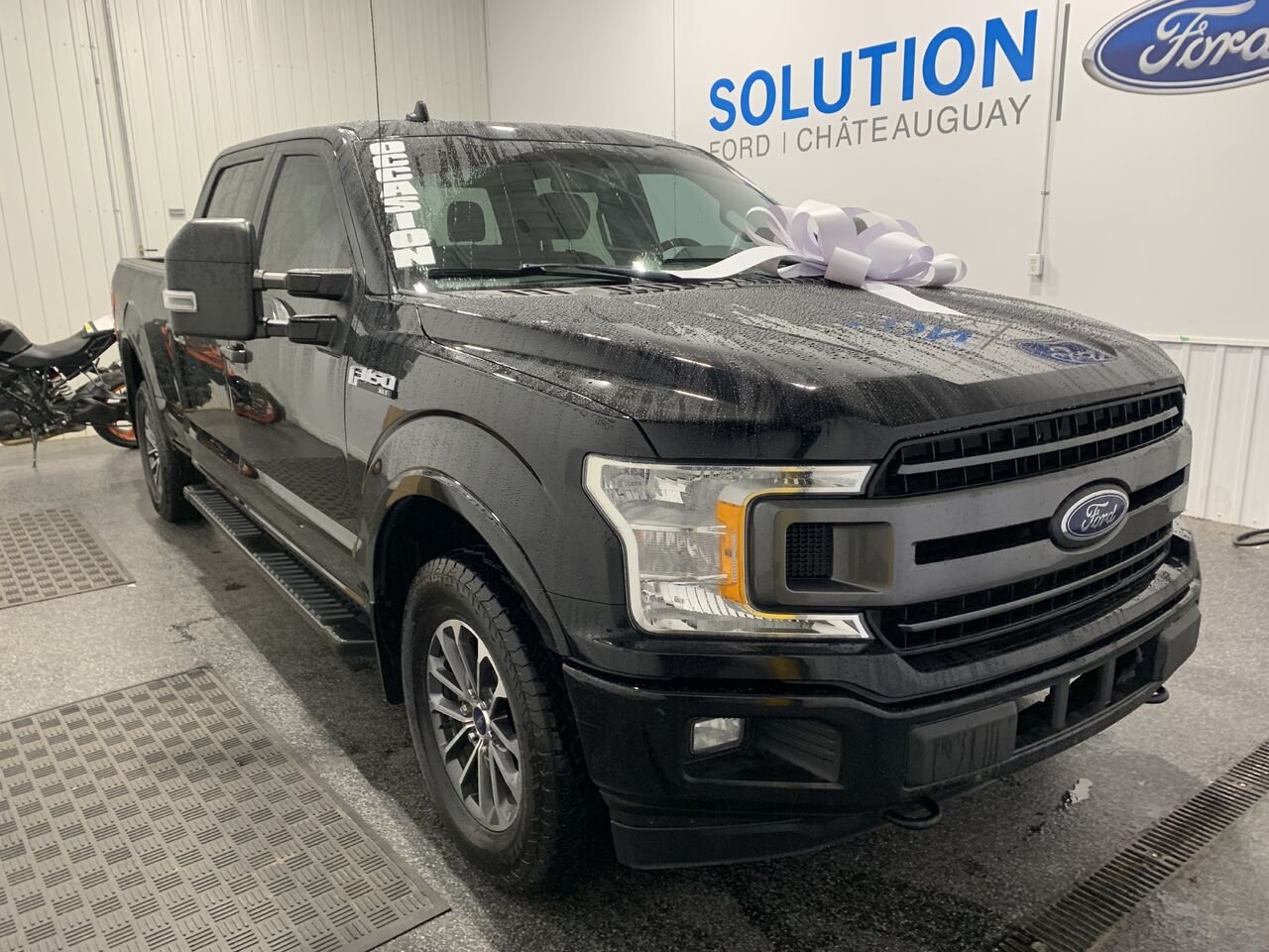 Ford F-150 SUPERCREW XLT XLT, SPORT, 302A, 5.0L 2018 Noir Châteauguay - photo #4