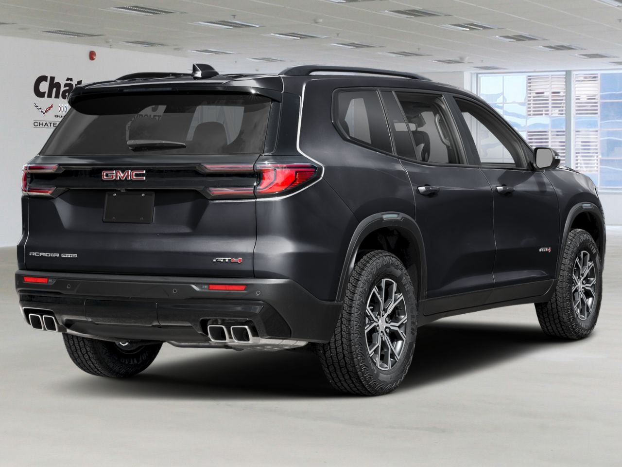 2027 GMC Acadia AT4 4 portes TI Ebony Twilight Metallic Châteauguay - photo #2