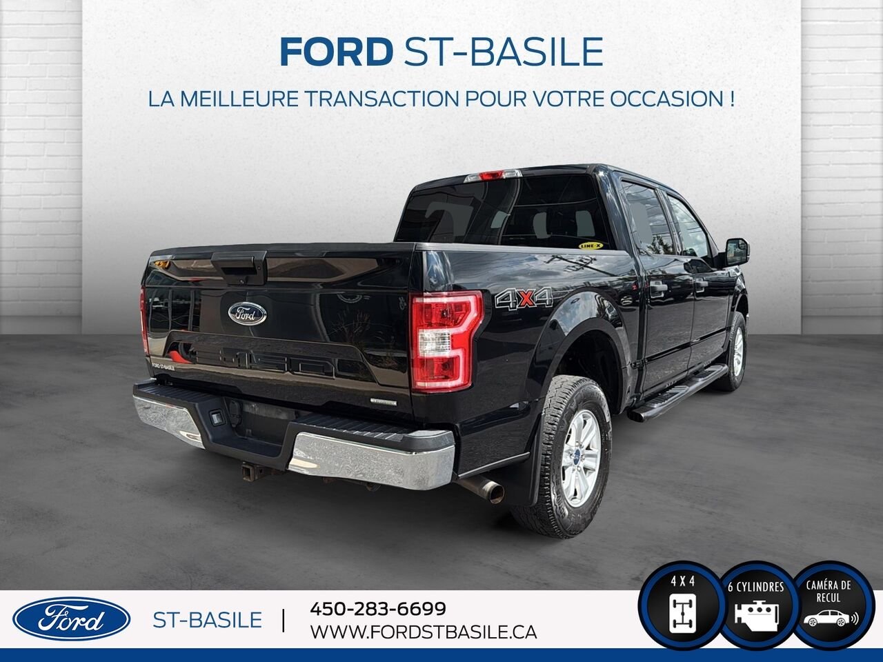 2018 Ford F150 Black Saint-Basile-le-Grand - photo #8