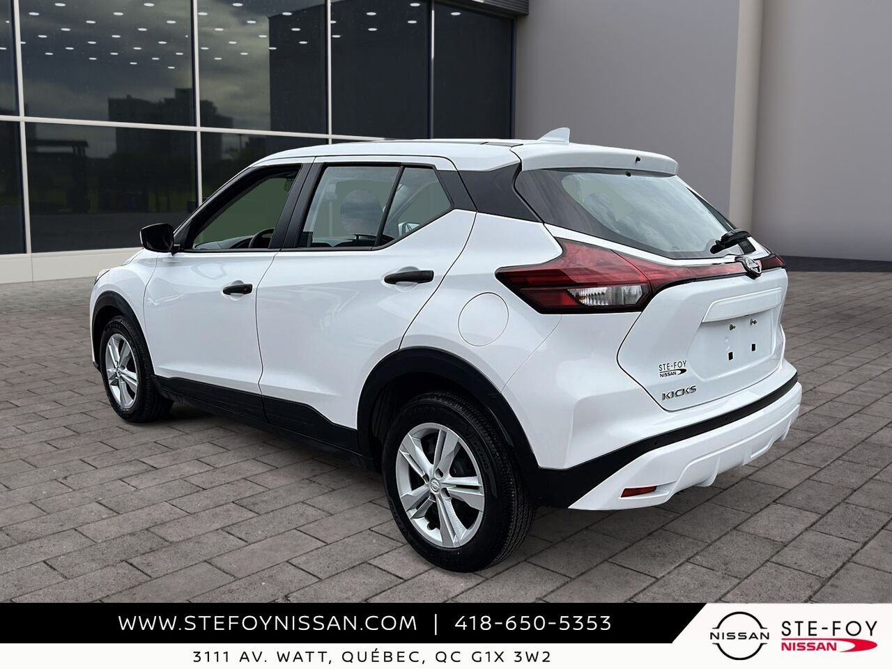 2024 Nissan KICKS S TA White Ste-Foy - photo #3