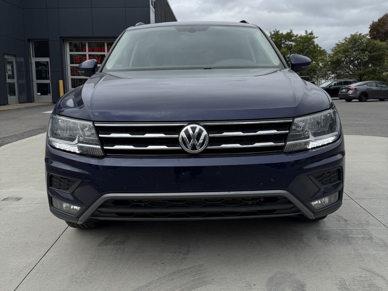 Volkswagen Tiguan jamais accidenté toit ouvrant panoramique un seul propriétaire 2021 Bleu Châteauguay - photo #2
