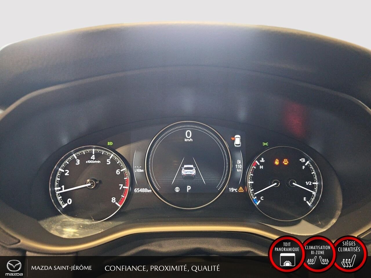 Mazda CX-50 GT | TOIT PANORAMIQUE | CUIR | AWD | 2023 Blanc Saint-Jérôme - photo #16