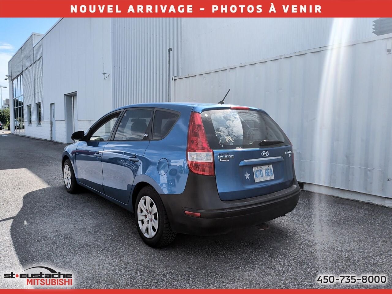 2009 Hyundai Elantra Touring Blue Saint-Eustache - photo #1