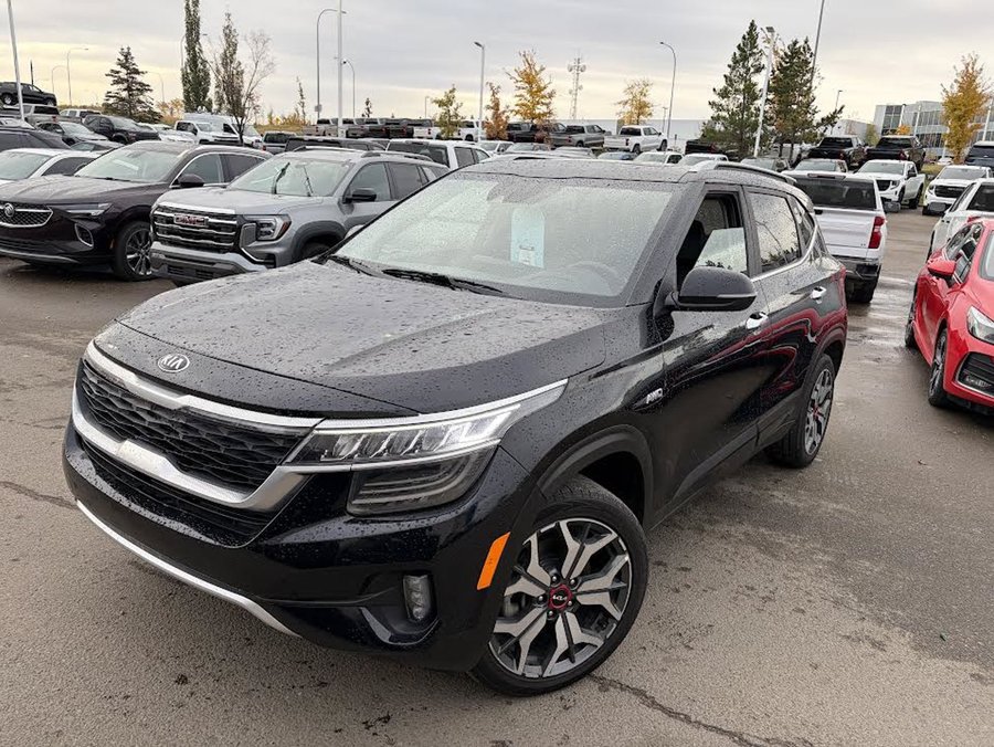 2022 Kia Seltos SX Turbo AWD 1.6L | Heated Seats Black