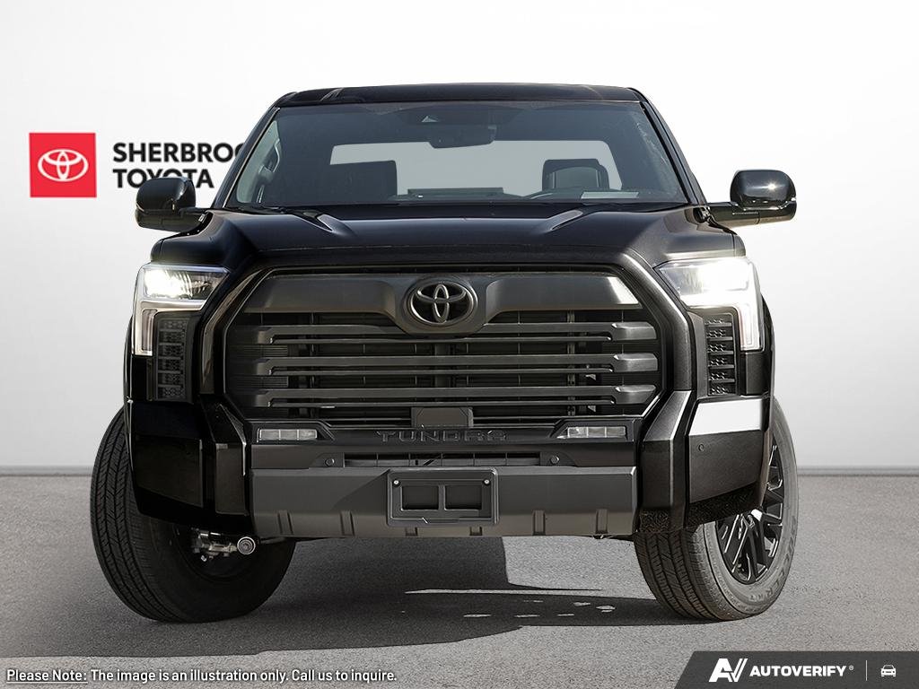 Toyota Tundra Platinum hybride CrewMax 4x4 2026 Noir minuit métallisé Sherbrooke - photo #1