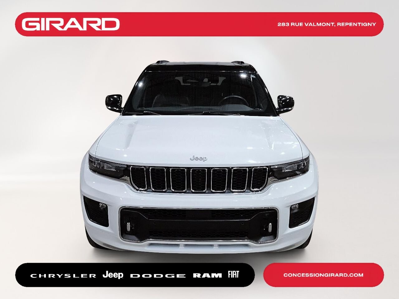 2024 JEEP GRAND CHEROKEE L White Repentigny - photo #1